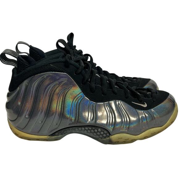 Nike Air Foamposite One Reflective Chrome Hologram Silver 314996-900 Size 9 ?? main image 6